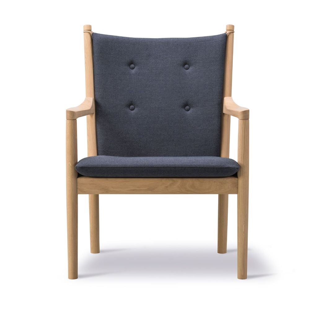 Billede af Fredericia Furniture 1788 Easy Chair H: 88 cm - Sæbebehandlet Eg/Capture 5201
