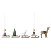 Billede af Bloomingville Dasher Dekoration Lysestage L: 87 cm - Multifarvet 