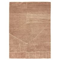 Billede af Rezas Landscape Fields  Gulvtæppe 240x170 cm - Brown