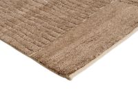 Billede af Rezas Landscape Fields  Gulvtæppe 240x170 cm - Brown