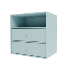 Billede af Montana QS Mini 1006 Modul med 2 Skuffer 35x35 cm - 148 Flint
