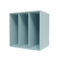 Billede af Montana QS Mini 1104 Modul med Vertikale Hylder 35x35 cm - 148 Flint