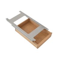 Billede af Vipp 430 Studio Desk Drawer 29x56 cm - Aluminium/Lys Eg