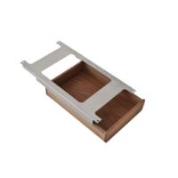 Billede af Vipp 430 Studio Desk Drawer 29x56 cm - Aluminium/Valnød
