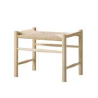 Billede af Fredericia Furniture 16000 J16 Wegner Taburet H: 42,5 cm - Natur Flet/Lys Olieret Eg