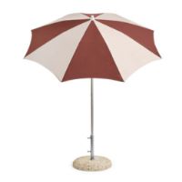 Billede af HAY Terrazza Parasol Ottekantet 200x200 cm - Off-White/Burgundy