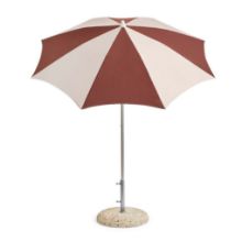 Billede af HAY Terrazza Parasol Ottekantet 200x200 cm - Off-White/Burgundy