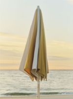 Billede af HAY Terrazza Parasol Ottekantet 200x200 cm - Off-White/Ochre