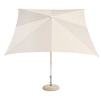 Billede af HAY Terrazza Parasol Firkantet 240x240 cm - White/Grey