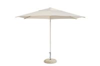 Billede af HAY Terrazza Parasol Sekskantet 300x300 cm - Off-White/Grey