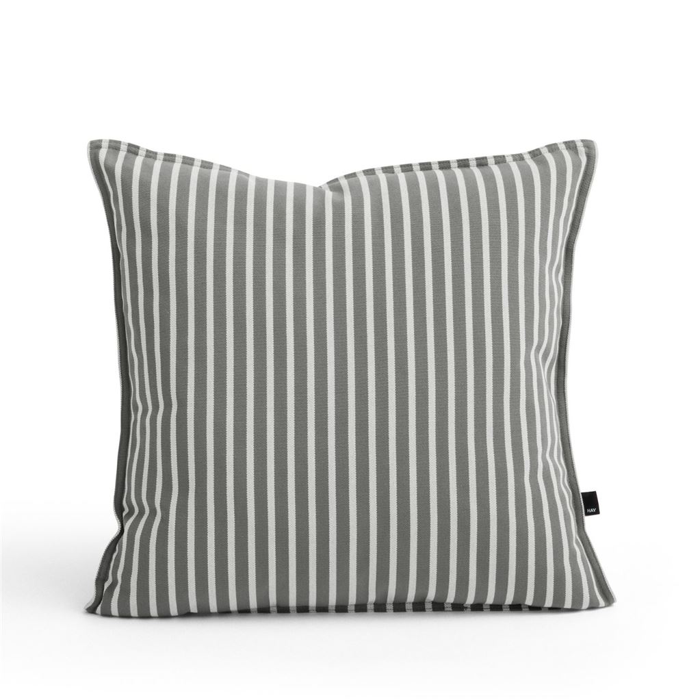 Billede af HAY Terrazza Pude 50x50 cm - Grey/Bold Stripe