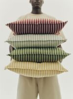 Billede af HAY Terrazza Pude 50x50 cm - Olive/Bold Stripe