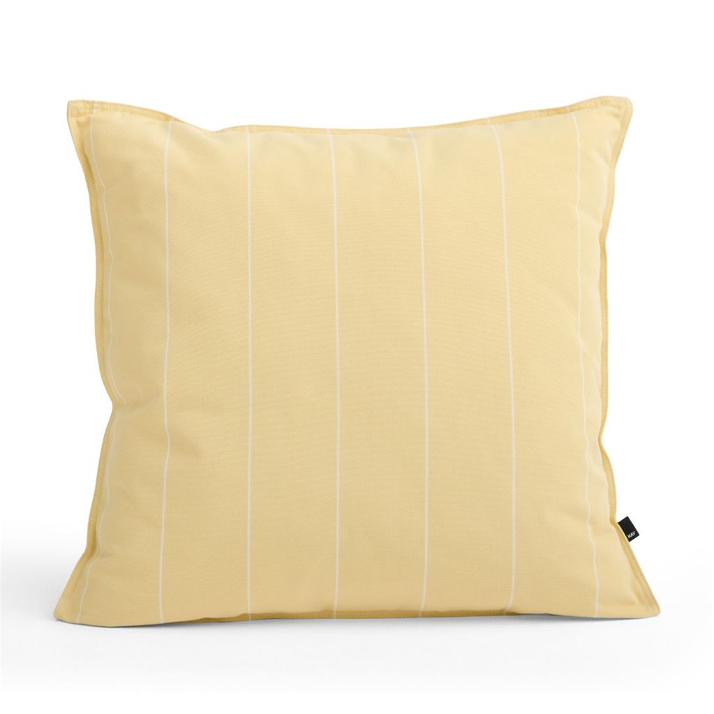 Billede af HAY Terrazza Pude 60x60 cm - Yellow/Narrow Stripe