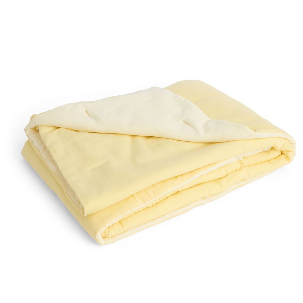 Billede af HAY Air Quilt 140x200 cm - Soft Yellow