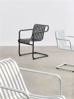 Billede af HAY Palissade Cantilever Armchair H: 81,5 cm - Anthracite 