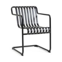 Billede af HAY Palissade Cantilever Dining Armchair H: 80 cm - Anthracite