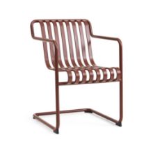 Billede af HAY Palissade Cantilever Dining Armchair H: 80 cm - Iron Red