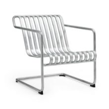Billede af HAY Palissade Cantilever Lounge Chair Low H: 71 cm - Hot Galvanised Steel