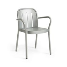 Billede af HAY Deville Armchair H: 80 cm - Silver Grey