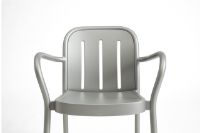 Billede af HAY Deville Armchair H: 80 cm - Silver Grey