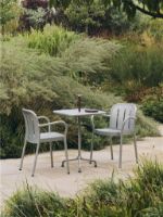 Billede af HAY Deville Armchair H: 80 cm - Silver Grey