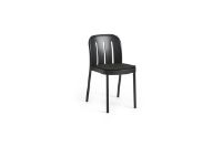 Billede af HAY Deville Chair + Armchair Seat Pad 40x42 cm - Black