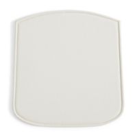 Billede af HAY Deville Chair + Armchair Seat Pad 40x42 cm - Cream White 