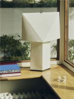 Billede af Hay Aplat Bordlampe 660 H: 66 cm - Silkepapir/Hvid 