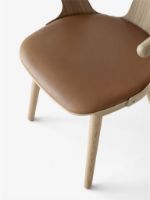 Billede af &Tradition SK2 In Between Chair - Oiled Oak/Cognac Noble Aniline Leather