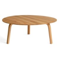 Billede af Hay Bella Coffee Table Ø: 80 cm - Oiled Oak 