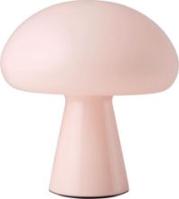 Billede af GUBI Obello Lamp H: 24 cm - Mundblæst Glas/Powder Pink