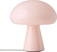 Billede af GUBI Obello Lamp H: 24 cm - Mundblæst Glas/Powder Pink