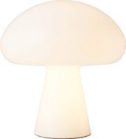 Billede af GUBI Obello Lamp H: 24 cm - Mundblæst Glas/Pearl White