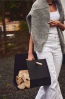 Billede af Andersen Furniture Edge Magazine Holder H: 45 cm - Metal/Egetræ