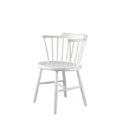 Billede af FDB Møbler J18 Spisebordsstol SH: 45 cm - Hvid