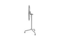 Billede af Hay Deville Table Ø: 55 cm - Powder Coated Aluminium/Silver Grey