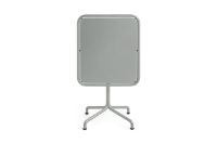 Billede af Hay Deville Table 60x70 cm - Powder Coated Aluminium/Silver Grey