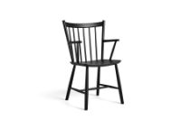 Billede af HAY Børge Mogensen J42 Arm Chair SH: 44,5 cm - Black Lacquered Beech 
