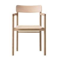 Billede af &Tradition 3445 Post Chair H: 79,5 cm - Lys Olieret Eg