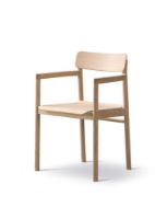 Billede af &Tradition 3445 Post Chair H: 79,5 cm - Lys Olieret Eg