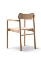 Billede af &Tradition 3445 Post Chair H: 79,5 cm - Lys Olieret Eg