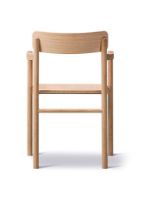Billede af &Tradition 3445 Post Chair H: 79,5 cm - Lys Olieret Eg