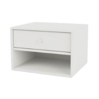 Billede af Montana Dash Sengebord med ophængsbeslag 35,4x24x30 cm - 01 White