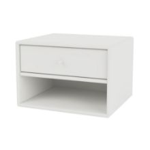 Billede af Montana Dash Sengebord med ophængsbeslag 35,4x24x30 cm - 01 White