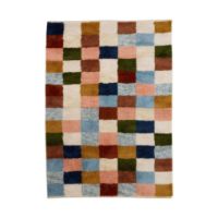 Billede af Nordal Pakka Tæppe 140x200 cm - Uld/Multifarvet 