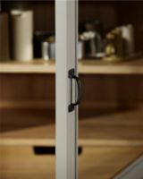 Billede af Nordal Viva Vitrineskab m. 1 Låger H: 210 cm - Træ/Grå