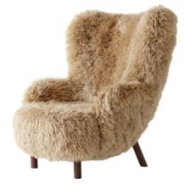 Billede af &Tradition Petra VB3 Lounge Chair  - Oiled Walnut/Honey 