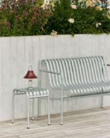 Billede af HAY Palissade Dining Bench L: 128 cm - Olive 