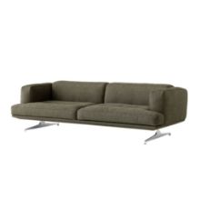 Billede af &Tradition Inland AV23 3 Seater Sofa  - Clay 014/Chrome Ben