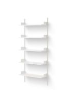 Billede af New Works Wall Shelf 1900 190x83,5 cm - White/White